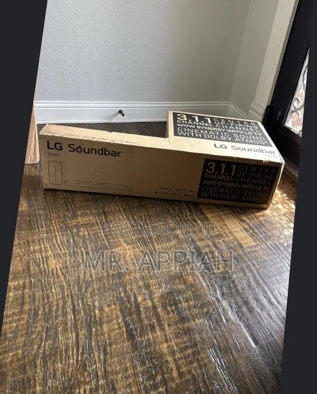 Sleek Design LG S70T Wireless Bluetooth Sound Bar(Black) · Photo 1