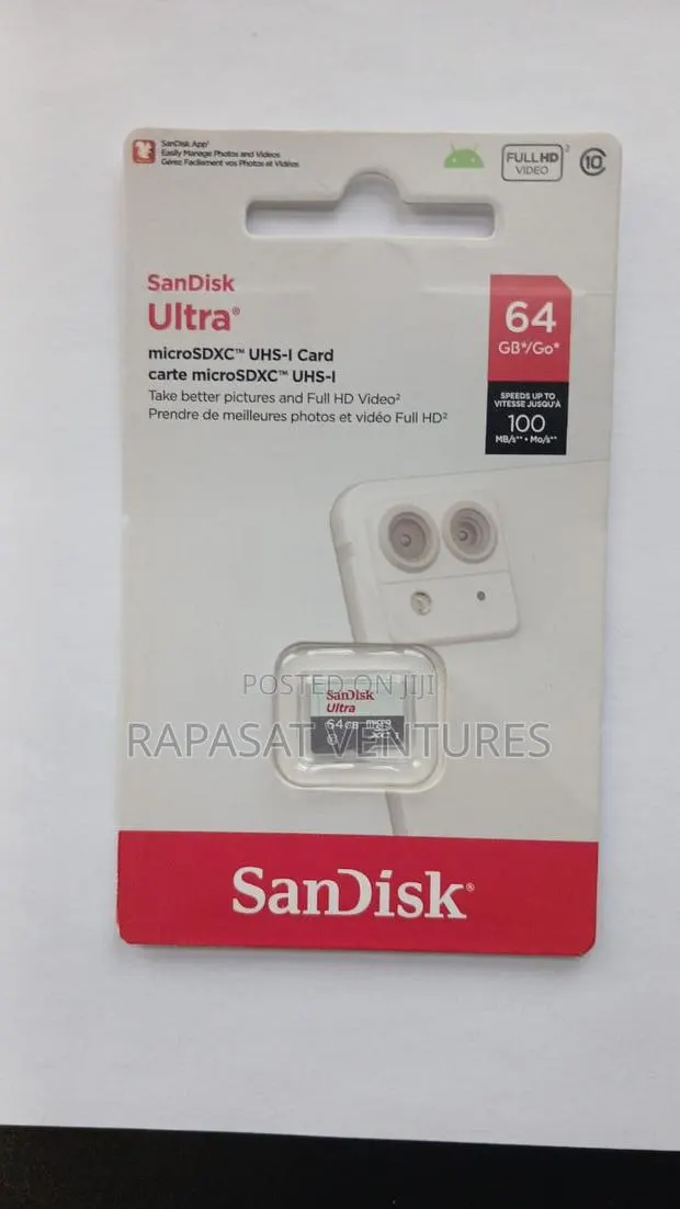SanDisk Ultra microSDHC /microSDXC UHS-I Card - 64GB · Photo 1