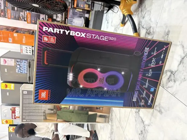 Brand New JBL-Partybox320-Bk Portable Wireless Speaker · Photo 1