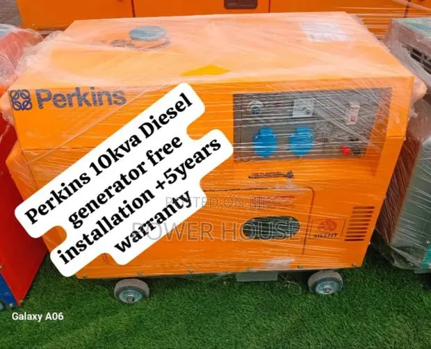 Electric Greatness Perkins Diesel Generator 10kva Silent · Photo 1