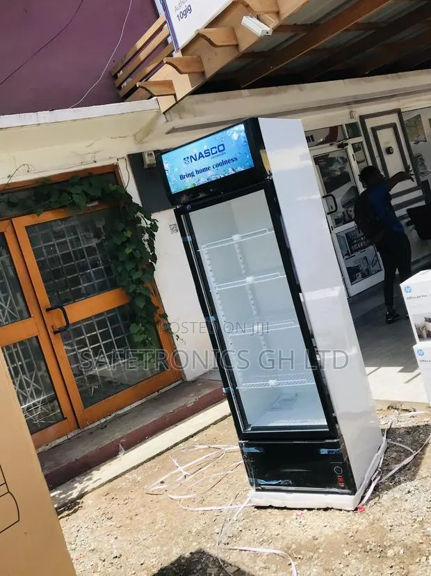 Original Glass Nas-400fl-1dr Singledoor Nasco Fridge · Photo 1