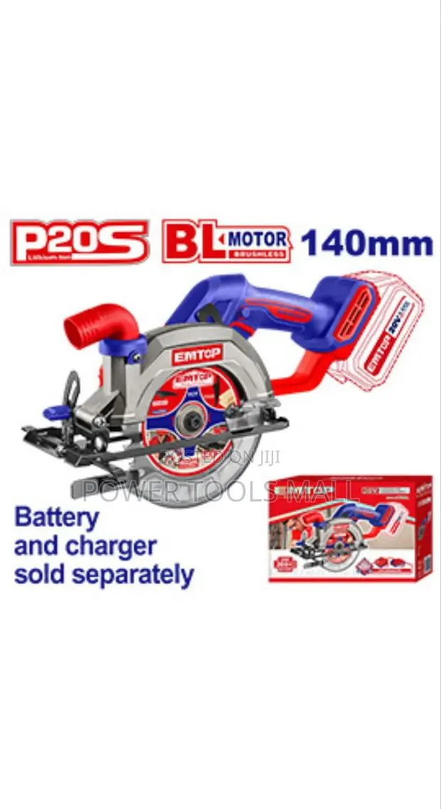 Cordless Circular Saw Emtop · Photo 1