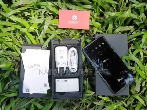 New LG V50S ThinQ 256 GB Black · Photo 1