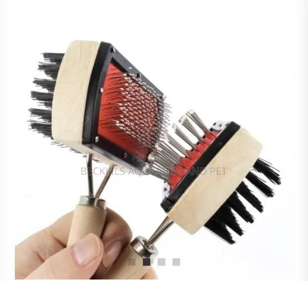 Basic Pet Hair Remover Brush and Comb Double Sided 2 in 1 · Photo 1