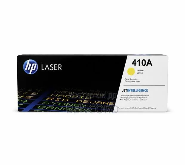 HP 410a Yellow Toner Cf412a · Photo 1