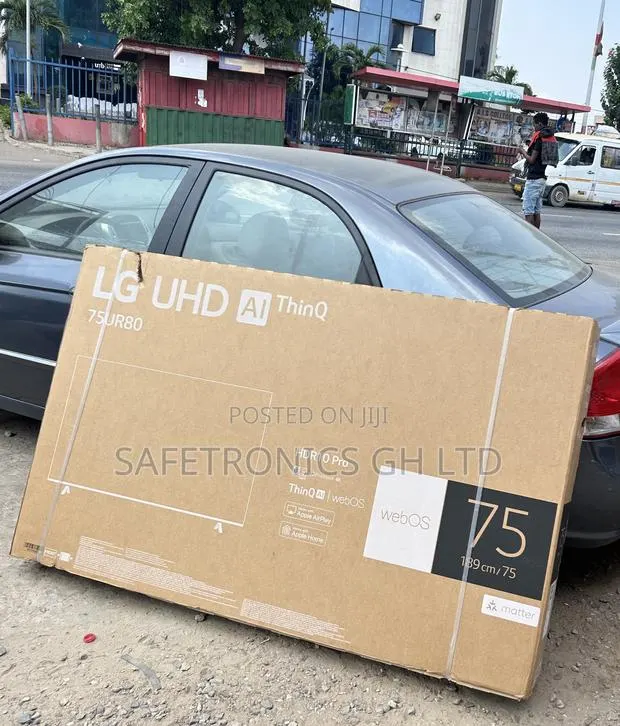 Sealed in Box 75 Inch Ur80 Led Display Lg Tv · Photo 1