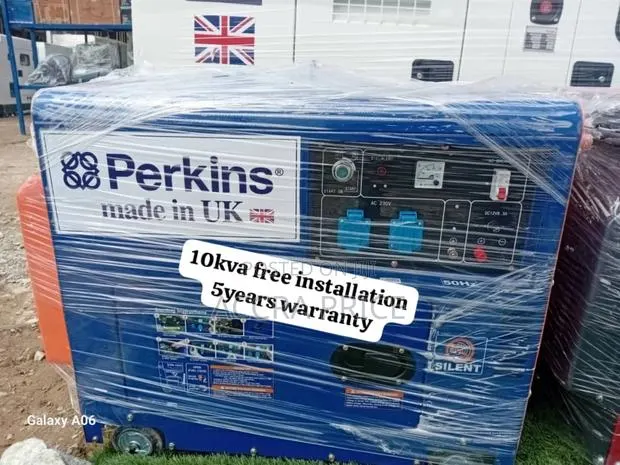 Power Dyn Perkins 10kva Diesel 13000wats Diesel Generator · Photo 1