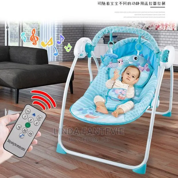 Baby Swing With Net and Remote Control · Photo 1