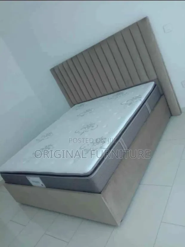King Size Bed Frame With Mattress · Photo 1