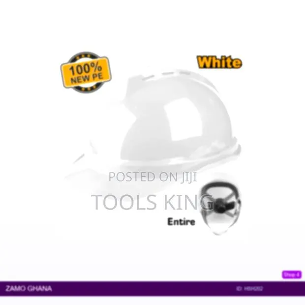 Safety Helmet White - Hsh202 · Photo 1