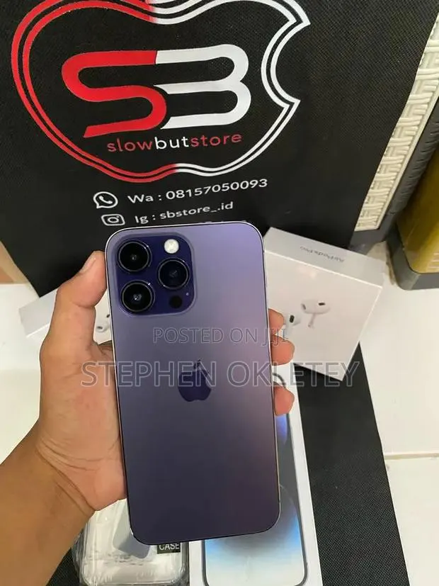New Apple iPhone 14 Pro Max 256 GB Purple · Photo 1