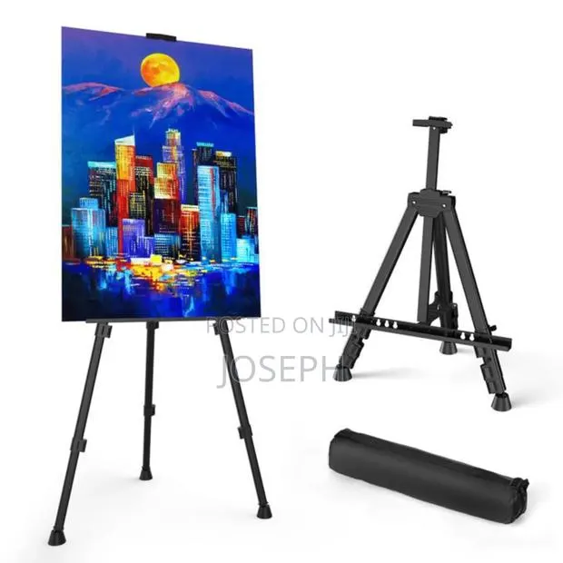 Art Easel Adjustable Black · Photo 1