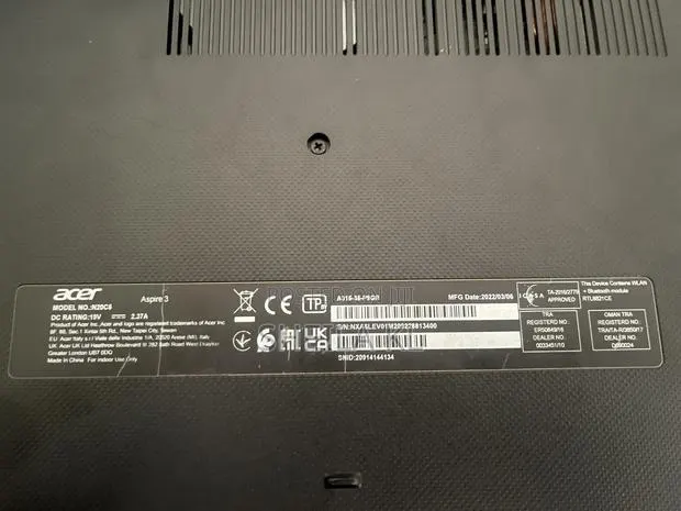Laptop Acer Aspire 3 8GB Intel Core i3 SSD 512GB · Photo 1