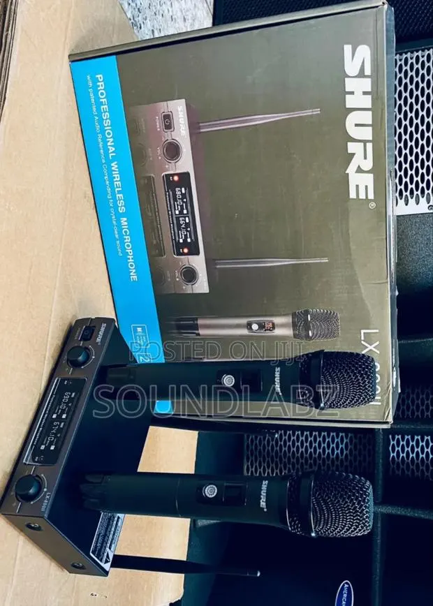 Shure Lx-800ii Wireless Microphone System. · Photo 1