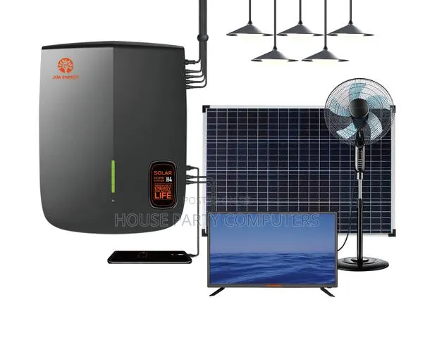 Solar Home Systems With 5 Lights 300wh Lfp Battery 100w Inverter · Photo 1