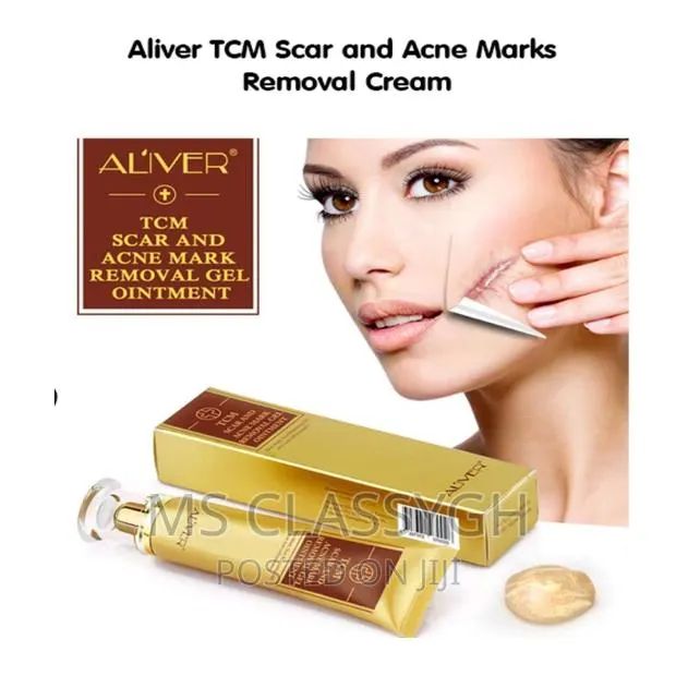 Aliver Acne Scar Removal Cream Scar Gel Skin Repair Face Cre · Photo 1