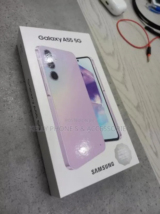 New Samsung Galaxy A55 256 GB Pink · Photo 1