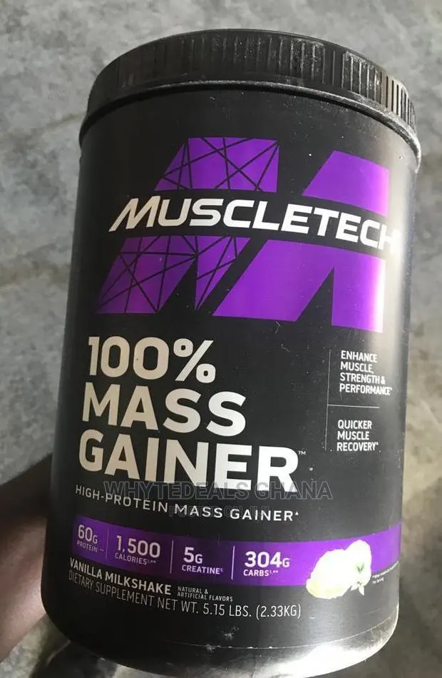 Muscletech 100% Mass Gainer PROTEIN- MUSCLE GROWTH ENERGY · Photo 1