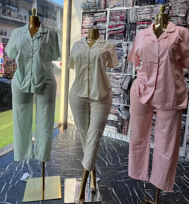 Quality Unisex Cotton Pajamas -All Sizes · Photo 1