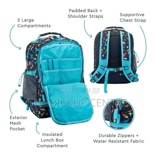 Bentgo Kids Prints 2-in-1 Backpack Insulated Lunch Bag · Photo 1