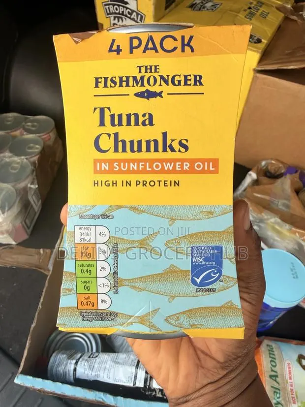 Fish Monger Tuna Chunks 4-Pack · Photo 1