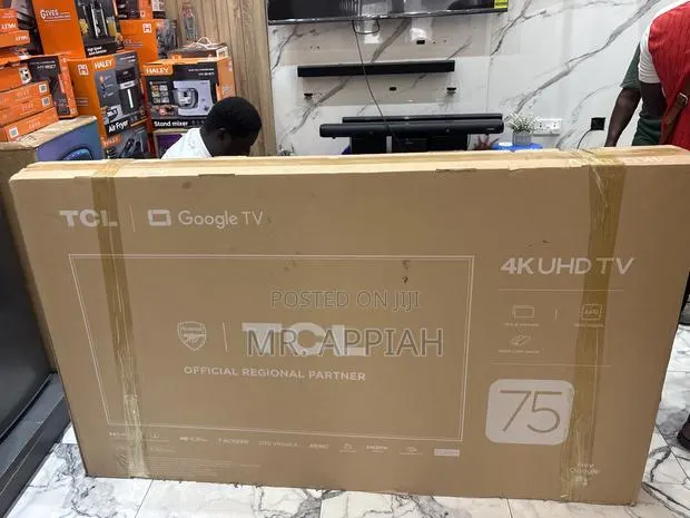 Shop Adorable TCL 75 Inches Smart Android Television(Black) · Photo 1