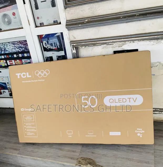 Secure Black TCL 50” Inch Qled Google Tv (50s5k) · Photo 1
