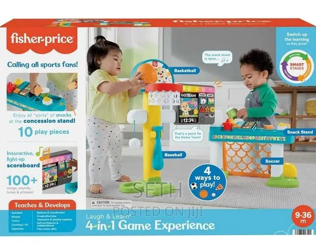 Children Kids Fisher-Price 4-in-1 Game Experience · Photo 1