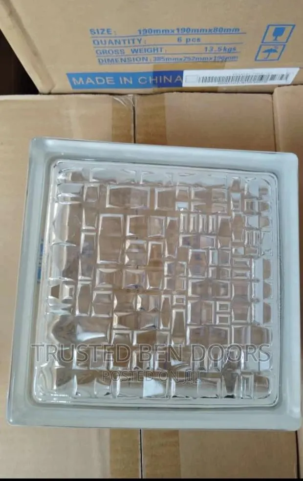Classy Glass Design Block [More Colors+Design Available] · Photo 1