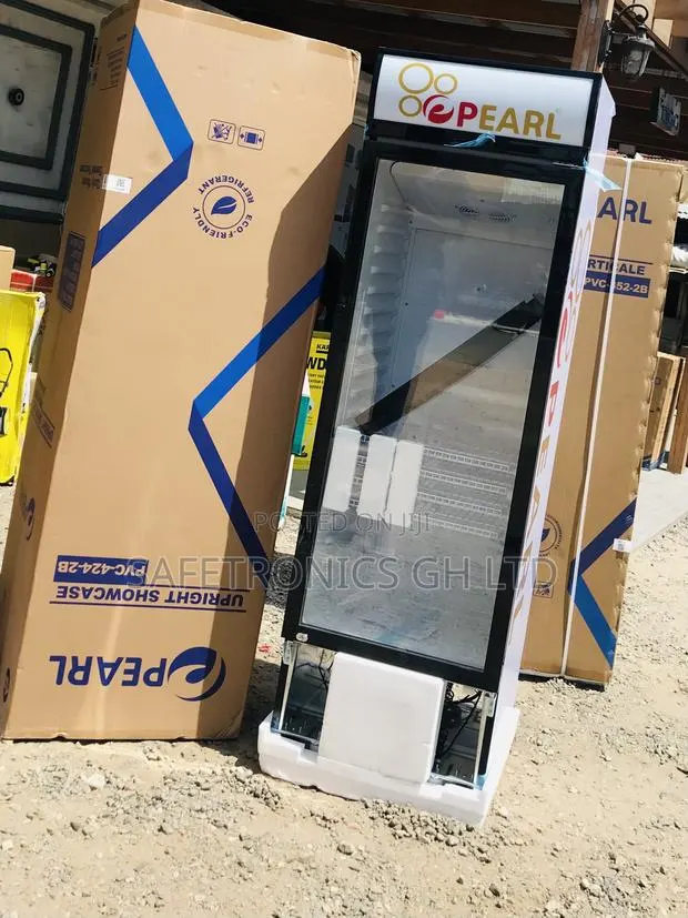 Adjustable Pearl 238 Liter 1 Door Glass PVC-316 Display · Photo 1