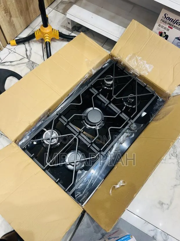 Order Authentic Kenwood 90cm Inbuilt Tempered Glass Hob(Black). · Photo 1