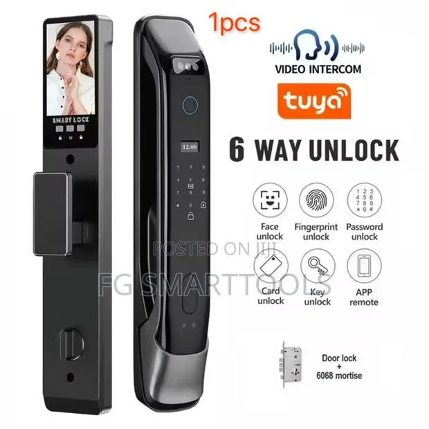 Facial Recognition Door Lock/ Multiple Lock Modes · Photo 1