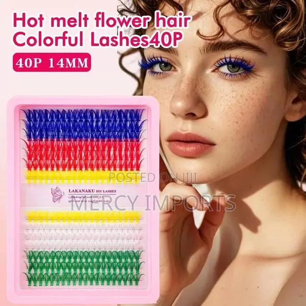 Colored Clusters Lashes Available · Photo 4