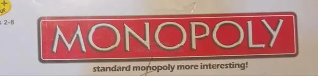 Standard Monopoly Game Board · Photo 1