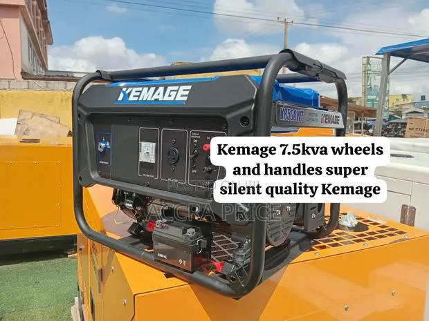 Kemage 7.5kVA Super Silent Generator for Homes, Shops and Offices · Photo 1