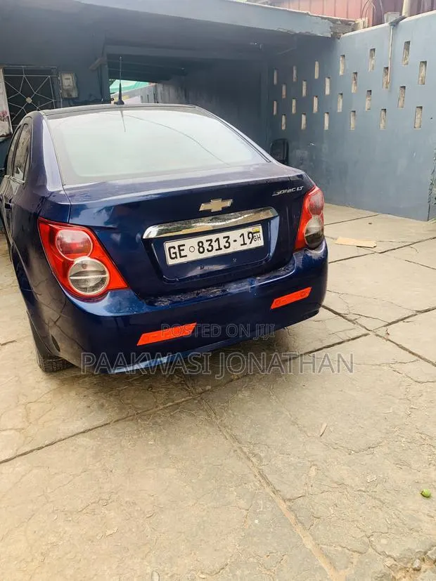 Chevrolet Sonic 2012 Blue · Photo 1