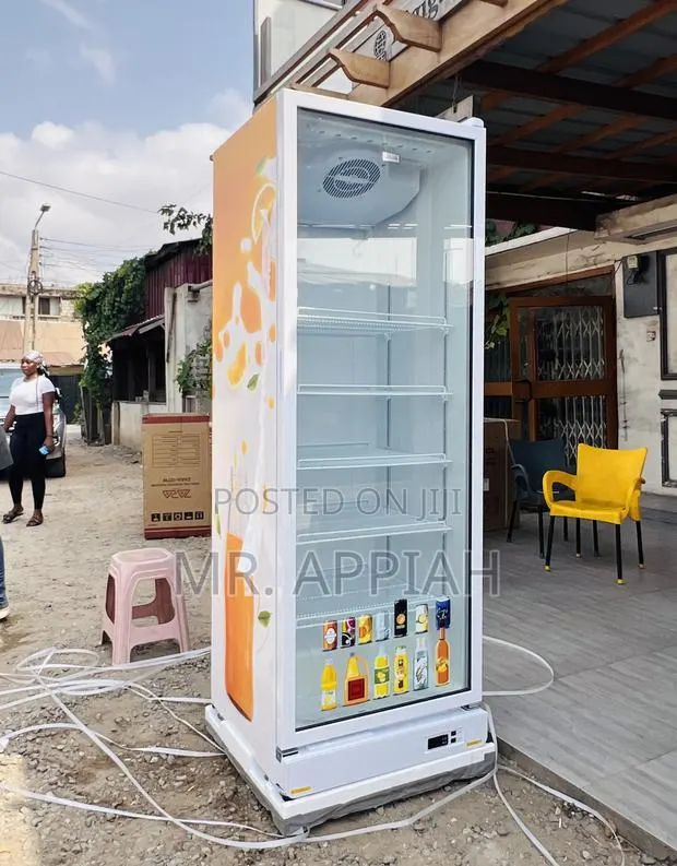 Quiet Operating Zara-600dfg Single Door Display Refrigerator · Photo 1