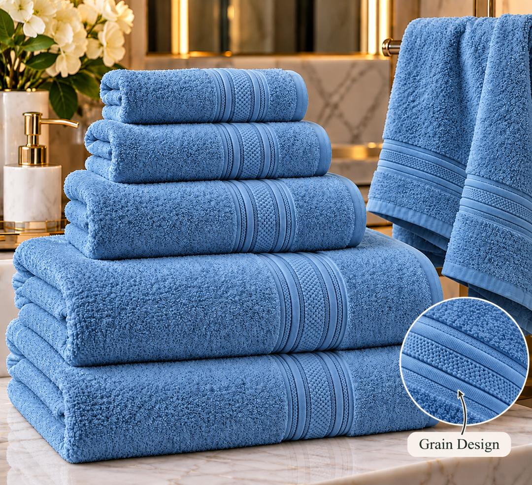 Cotton Towels — Multiple Colours · Photo 4
