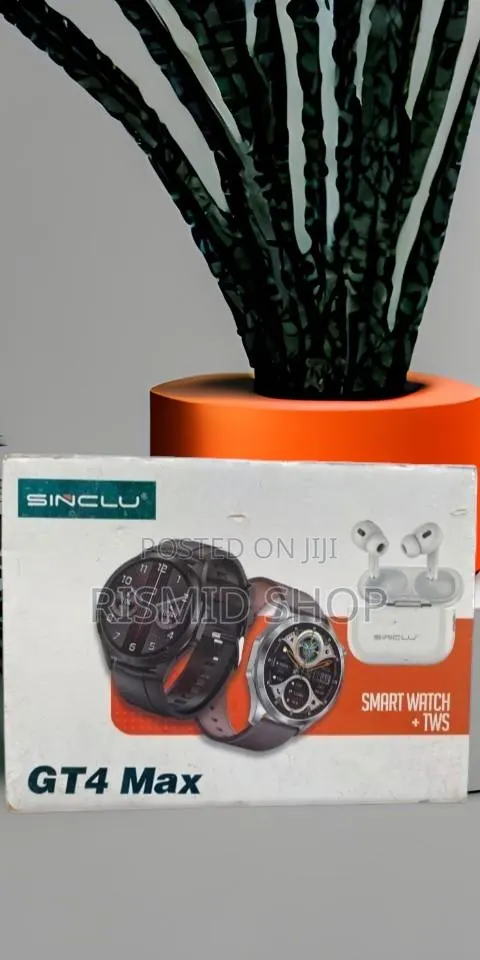 Sinclu Gt4 Max 2-in-1 Smartwatch TWS Earphones Set · Photo 1