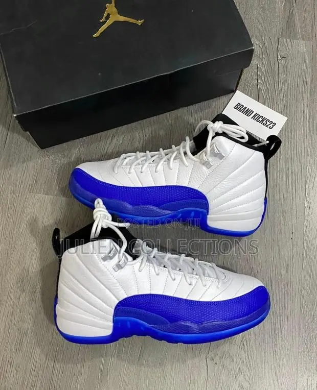 Air Jordan Og Jump Man 12 Blue White · Photo 1