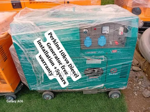 Content Crafter Perkins Diesel Generator 10kva Silent · Photo 1
