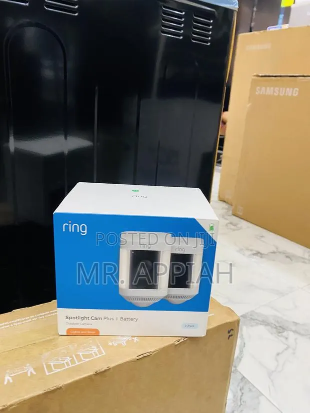 Shop Classic Ring Sportlight Cam Plus Home Security Camera. · Photo 1