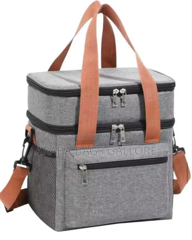 Double Compart Insulated Lunch Bag · Photo 1