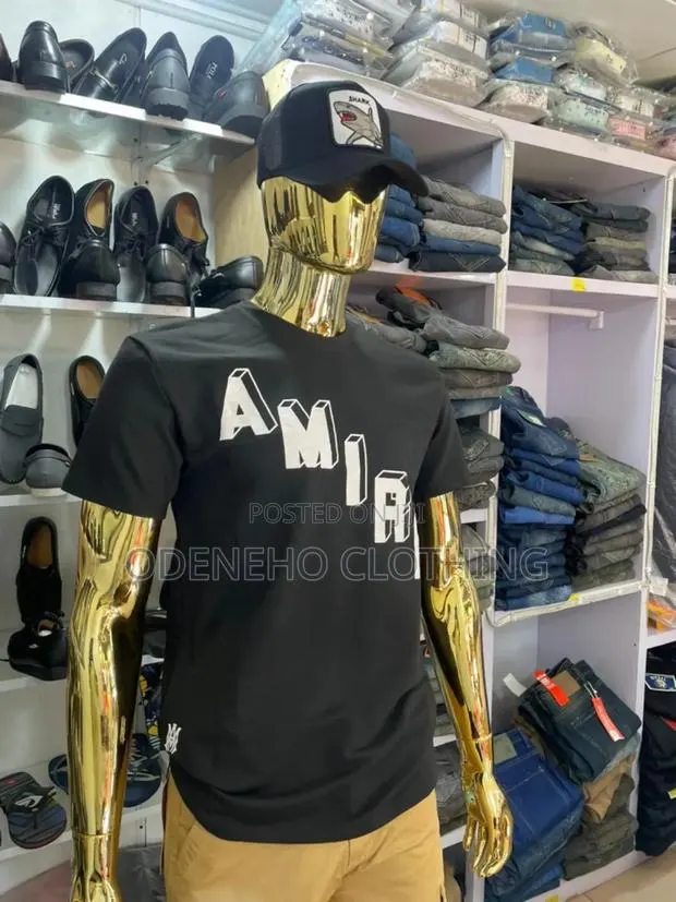 Amire Design Round Neck T Shirts Top for Men · Photo 1
