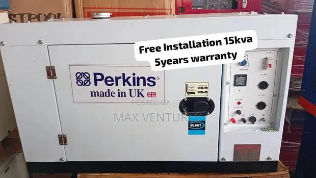 Heavy-Duty Perkins 15kVA Diesel Generator for Homes Offices · Photo 1