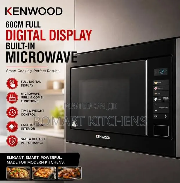 Top Quality Kenwood Luxury 60cm Inbuilt Full Digital Microwave · Photo 1