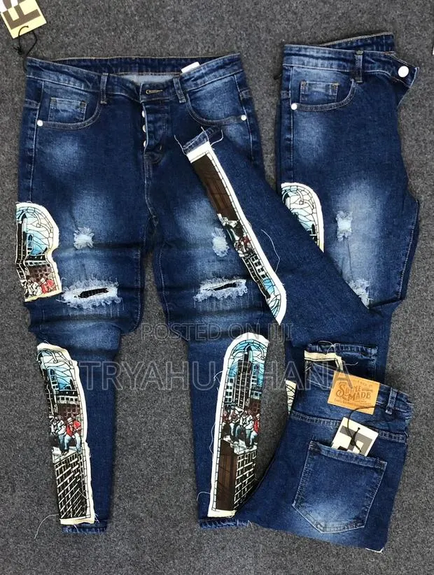 Shop New Authentic Simple Made Original Men's Denim Jeans · Photo 1