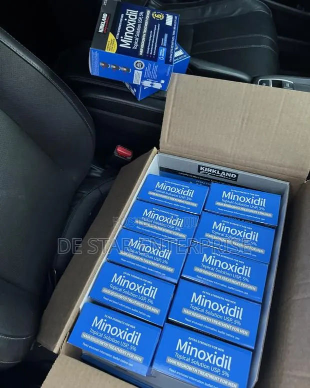 Kirkland Minoxidil Full Box [ 6 Bottles + Dropper ] · Photo 1