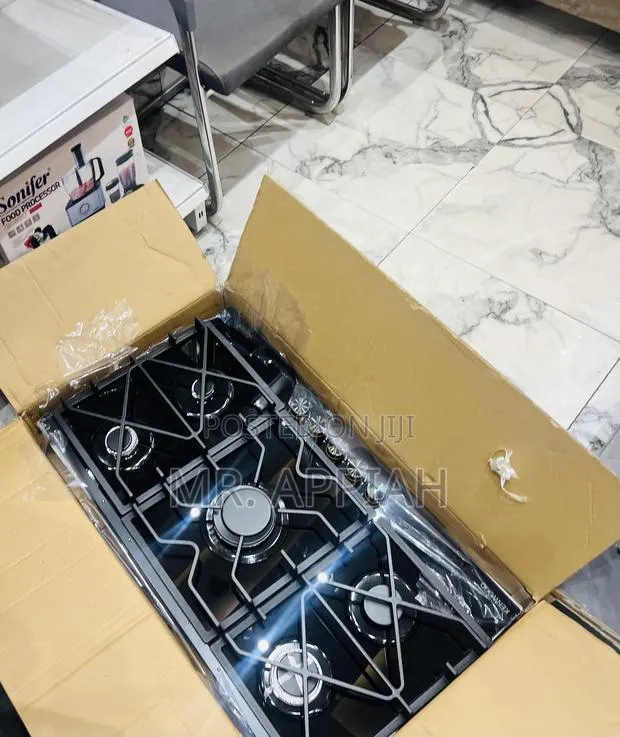 Extremely Durable Kenwood 90cm Built in Tempered Glass 5 Gas Hob · Photo 1