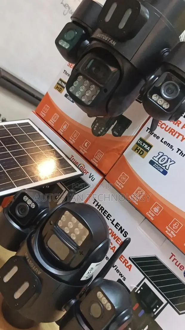 Hybrid Solar Cctv Camera · Photo 1